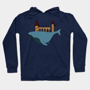 Flying whale Hoodie